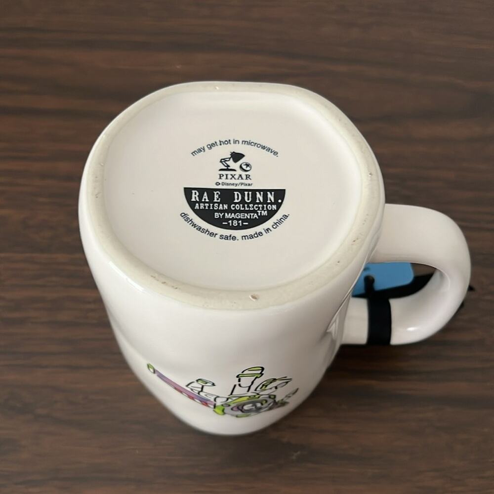 NWT Rae Dunn Buzz Lightyear To Infinity Disney Pixar Toy Story Mug‎ - Picture 4 of 4